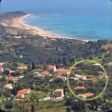 Сasa de vacaciones Panoramic Sea View Wooden Ratzakli, Kefalonia Ratzaklíon