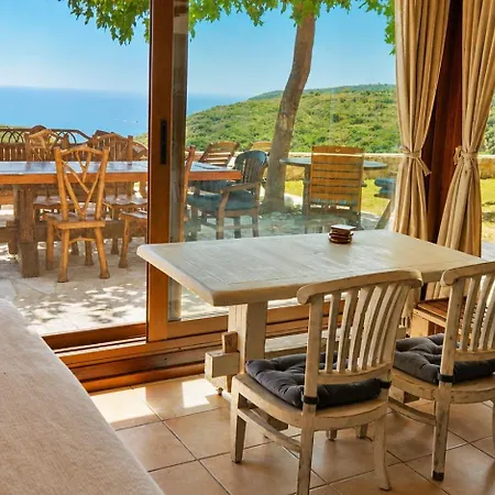 Panoramic Sea View Wooden Ratzakli, Kefalonia Case de vacanță