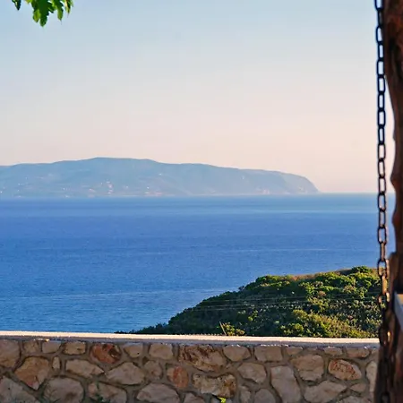 度假居 Panoramic Sea View Wooden Ratzakli, Kefalonia *